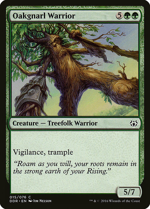 Oakgnarl Warrior Card Front