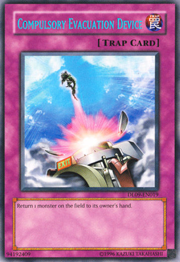 Compulsory Evacuation Device Card Front