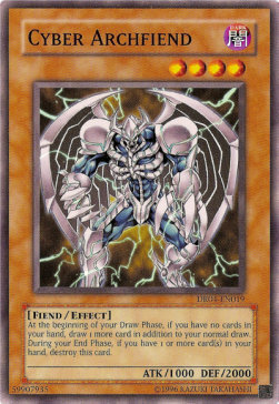 Cyber Archfiend Card Front