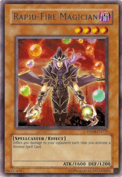 Rapid-Fire Magician Card Front