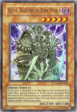 Sillva, Warlord of Dark World Card Front