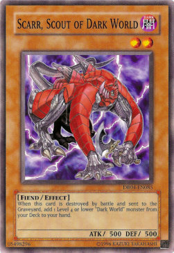 Scarr, Scout of Dark World Card Front