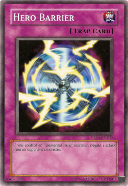 Barriera dell'Eroe Card Front