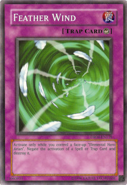 Feather Wind Card Front