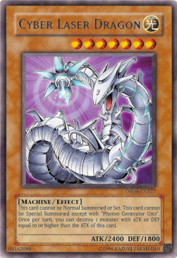 Cyber Laser Dragon Card Front