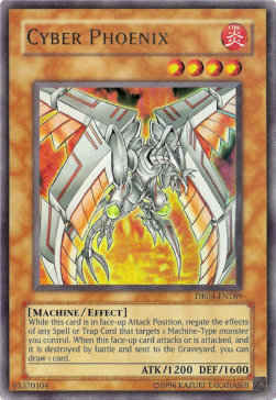 Cyber Phoenix Card Front