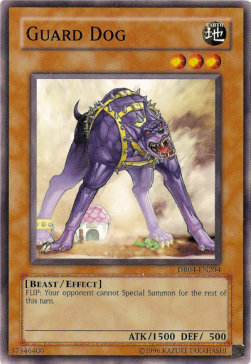 Guard Dog Card Front