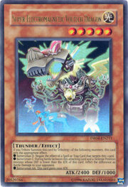 Super-Electromagnetic Voltech Dragon · Ultra Rare 211