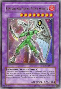 Elemental Hero Shining Phoenix Enforcer Card Front