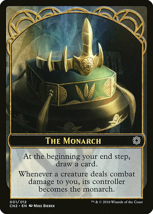 The Monarch Counter Card Front