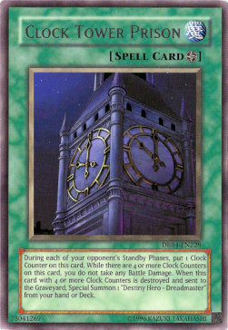Clock Tower Prison Card Front