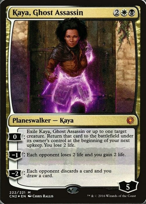 Kaya, Ghost Assassin Card Front