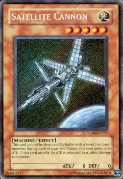 Satellite Cannon Card Front