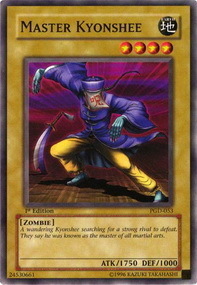 Master Kyonshee Card Front