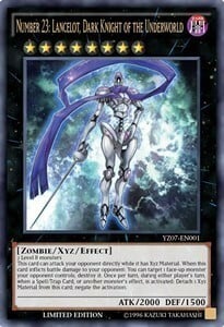 Number 23: Lancelot, Dark Knight of the Underworld Card Front