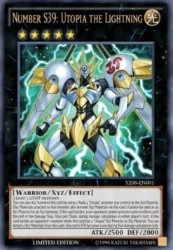 Number S39: Utopia the Lightning Card Front