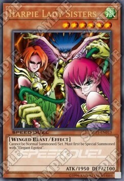 Harpie Lady Sisters Card Front