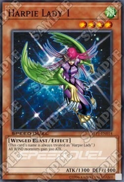 Harpie Lady 1 Card Front