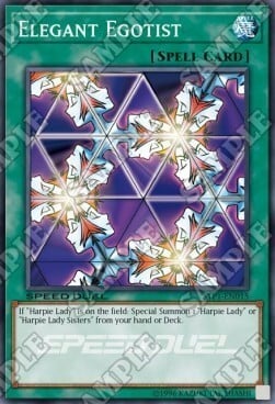 Elegant Egotist Card Front