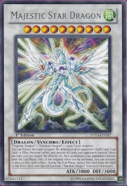 Drago Stellare Maestoso Card Front
