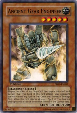 Ancient Gear Engineer Card Front