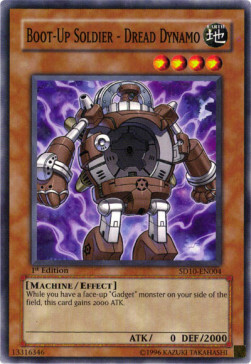 Boot-Up Soldier - Dread Dynamo Card Front