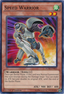 Speed Warrior Card Front