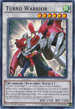 Turbo Warrior Card Front