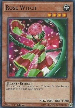 Rose Witch Card Front