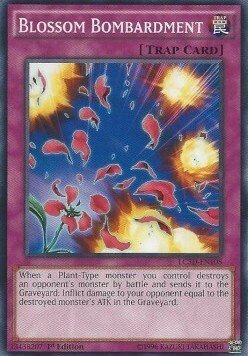 Blossom Bombardment Card Front