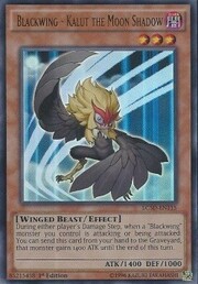 Blackwing - Kalut the Moon Shadow · Ultra Rare 115