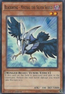 Blackwing - Mistral the Silver Shield Card Front