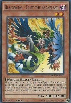 Blackwing - Gust the Backblast Card Front