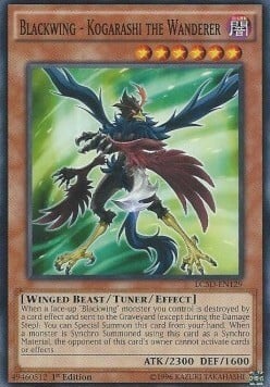 Blackwing - Kogarashi the Wanderer Card Front
