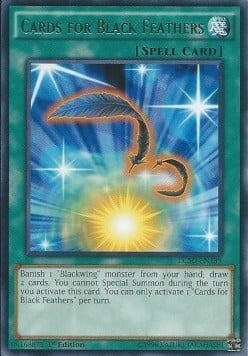 Cards for Black Feathers Card Front