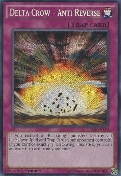 Delta Crow - Anti Reverse Card Front