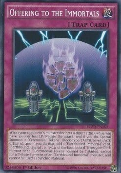 Offerta agli Immortali Card Front