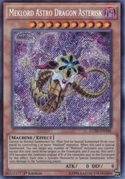Meklord Astro Dragon Asterisk · Secret Rare 166sec