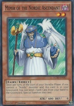 Mimir of the Nordic Ascendant Card Front