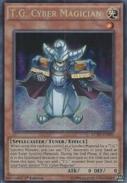 T.G. Cyber Magician · Secret Rare 205sec