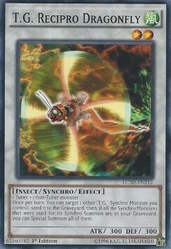 T.G. Recipro Libellula Card Front