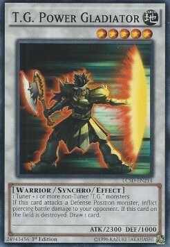 T.G. Gladiatore del Potere Card Front