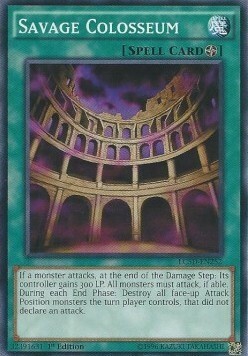 Savage Colosseum Card Front