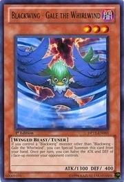 Blackwing - Gale the Whirlwind · Rare 001
