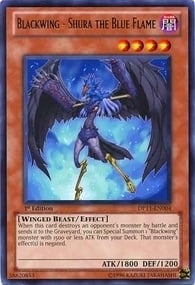 Blackwing - Shura the Blue Flame Card Front