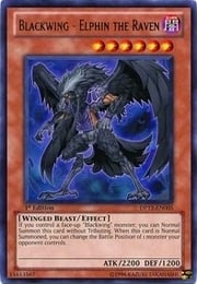 Blackwing - Elphin the Raven · Rare 005
