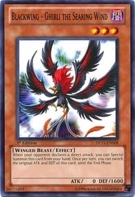 Blackwing - Ghibli the Searing Wind Card Front