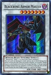 Blackwing Armor Master Card Front