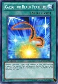 Cards for Black Feathers Card Front