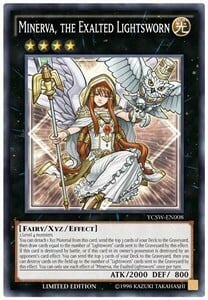 Minerva, the Exalted Lightsworn Card Front